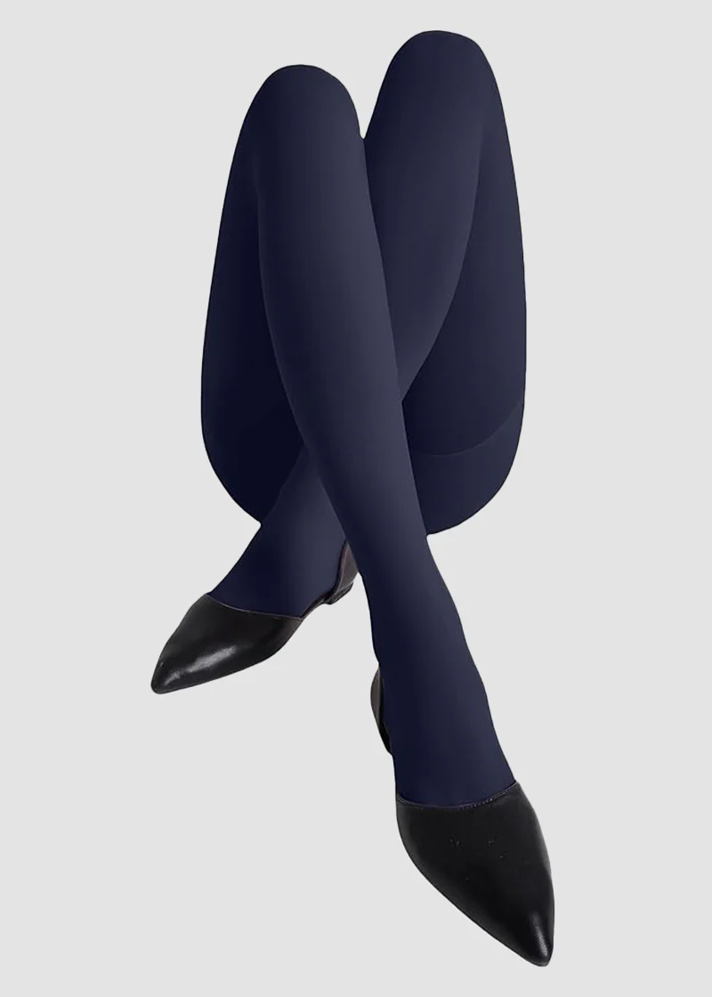 200D Soft Stretchy Velvet Opaque Tights - Image 11