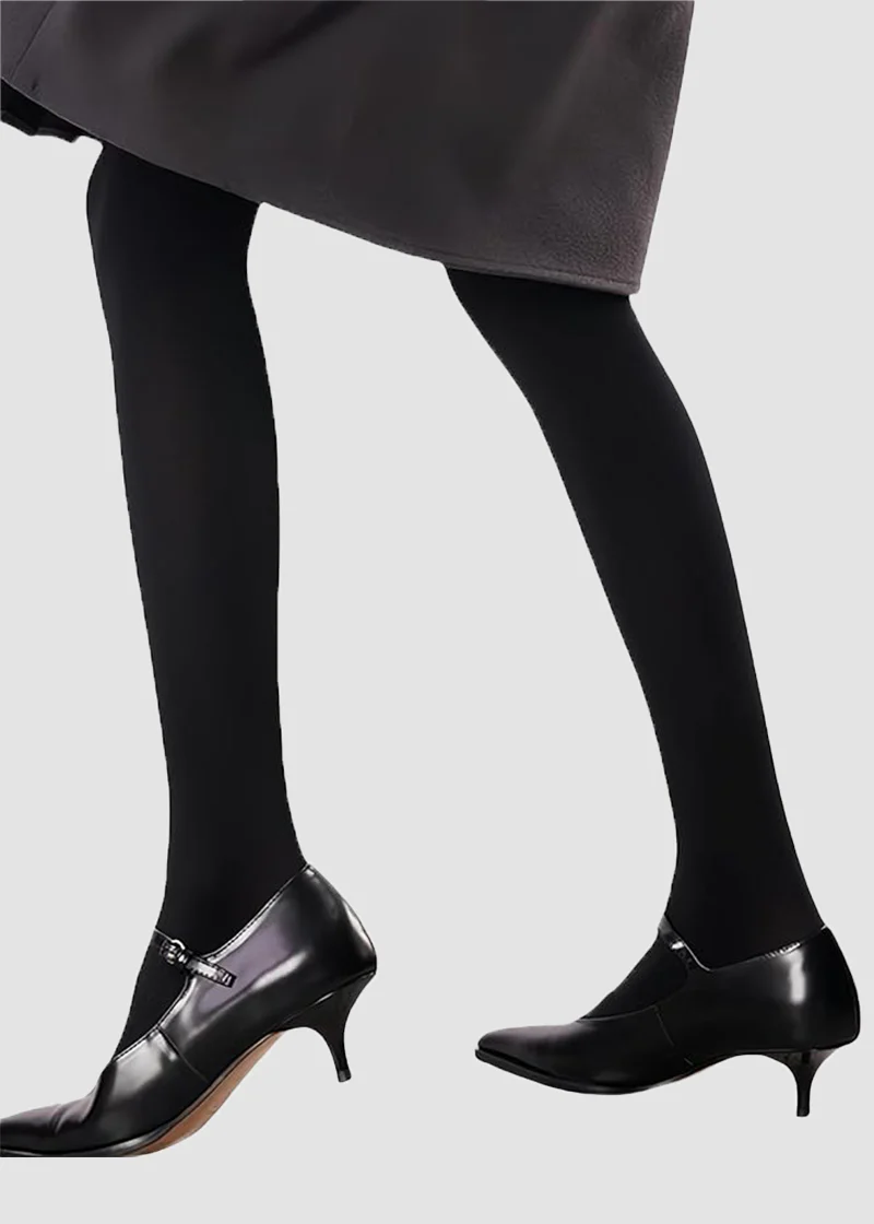 200D Soft Stretchy Velvet Opaque Tights - Image 13