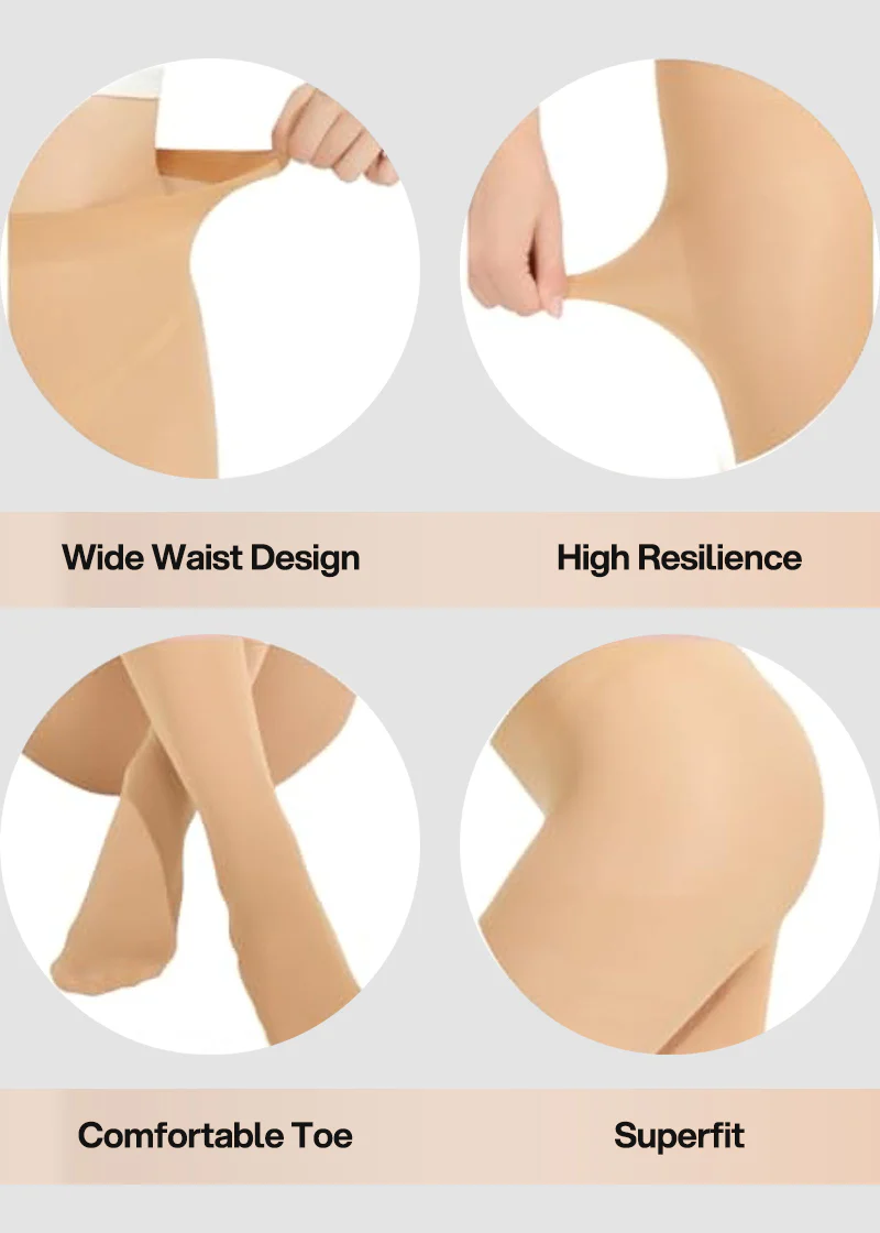 200D Soft Stretchy Velvet Opaque Tights - Image 17