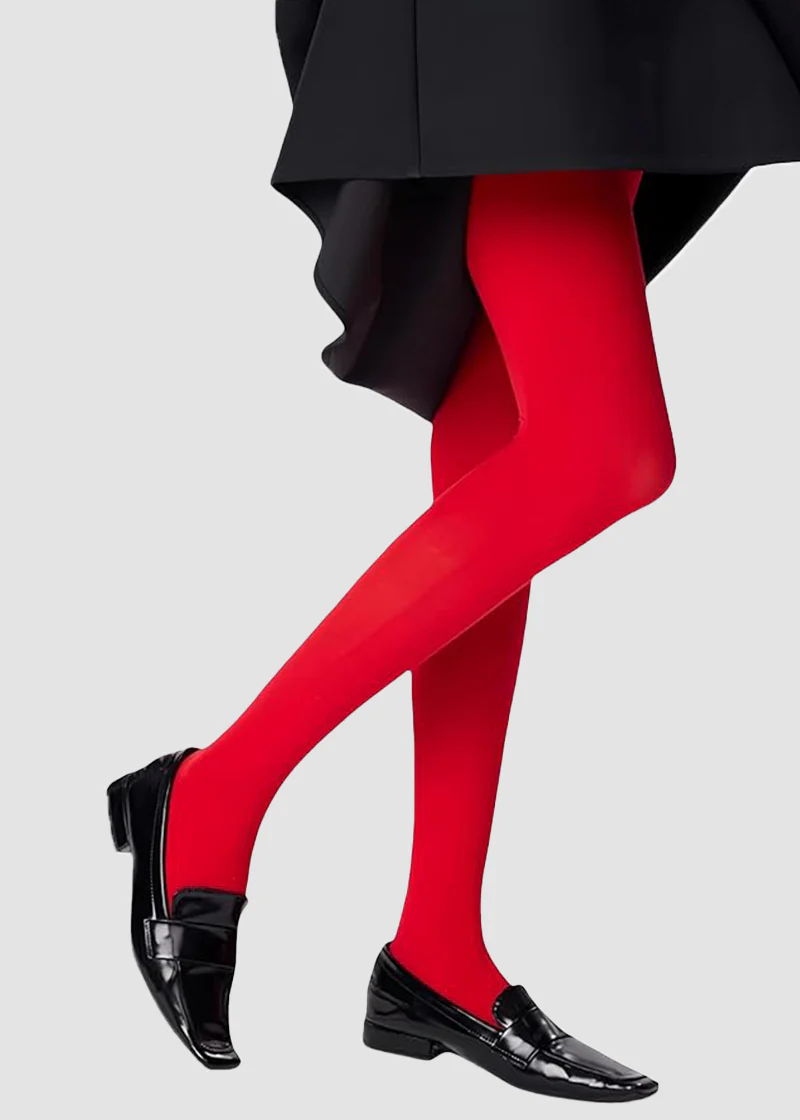 200D Soft Stretchy Velvet Opaque Tights - Image 20