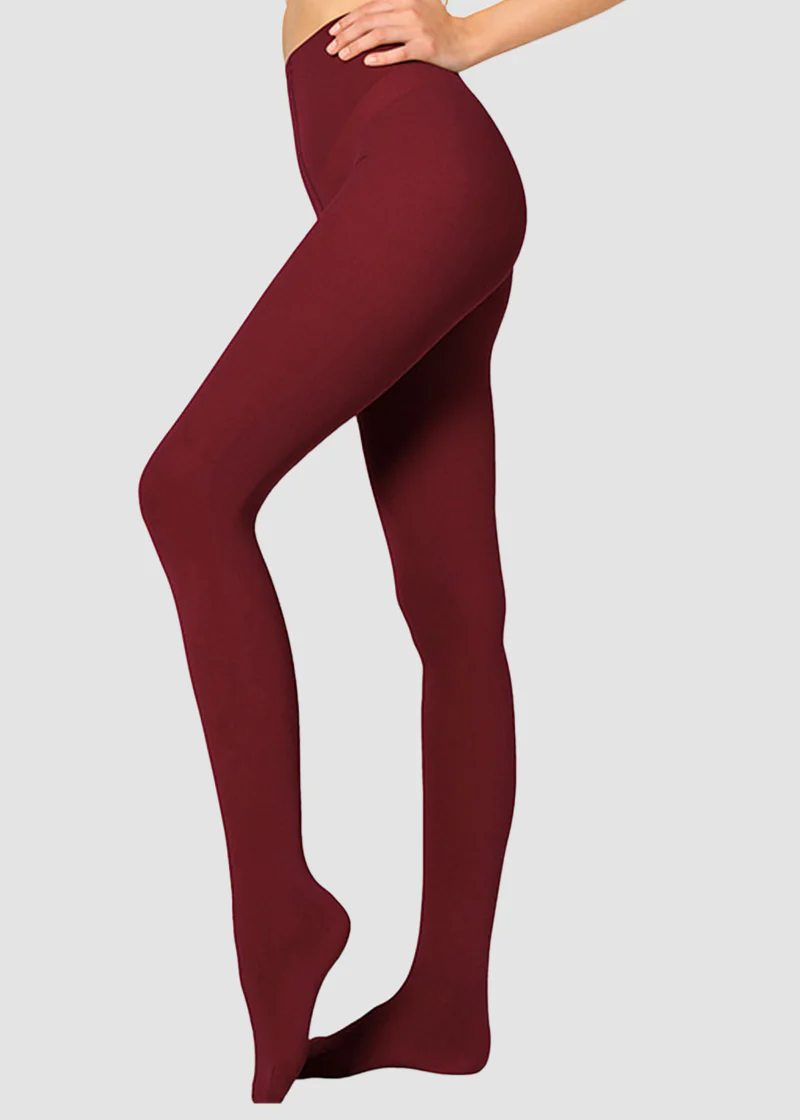 200D Soft Stretchy Velvet Opaque Tights - Image 9