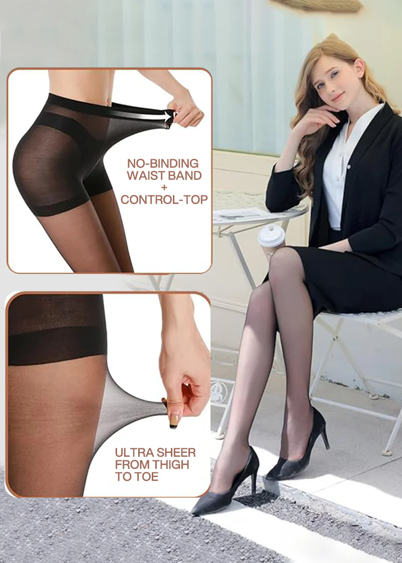40D Run-Resistant Sheer Tights - Image 11