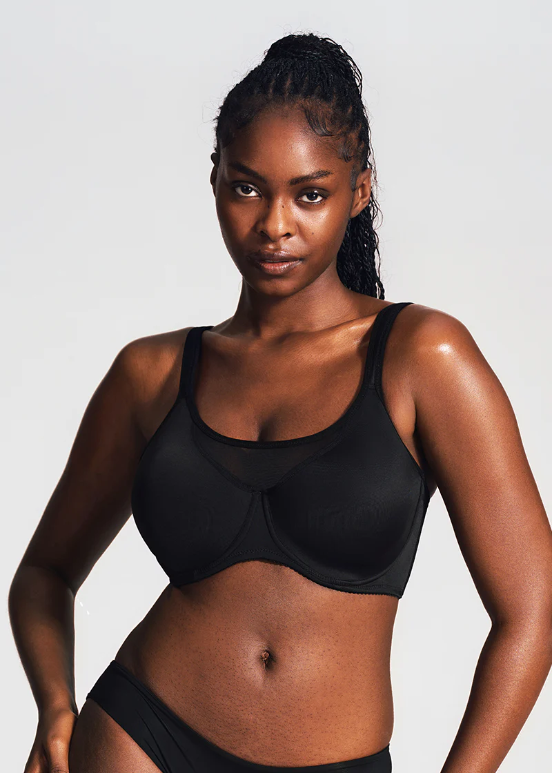 (Xmas Gift Box) Mesh Minimizer Bra - Image 11