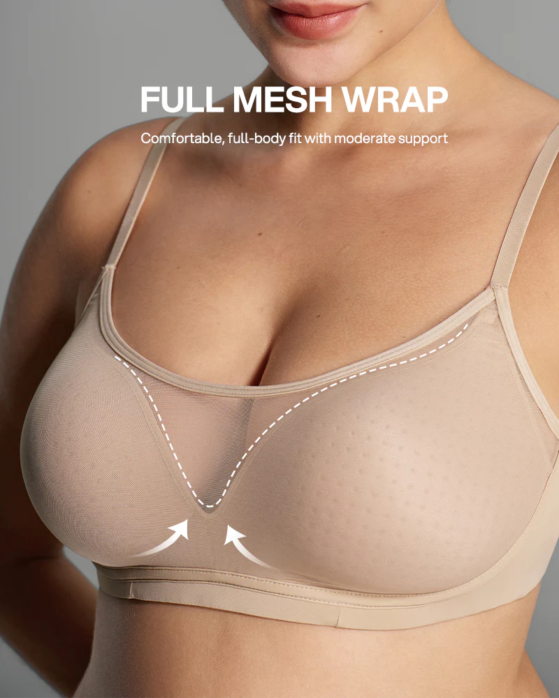 Comfort Full-Coverage Wireless Bra - Image 11