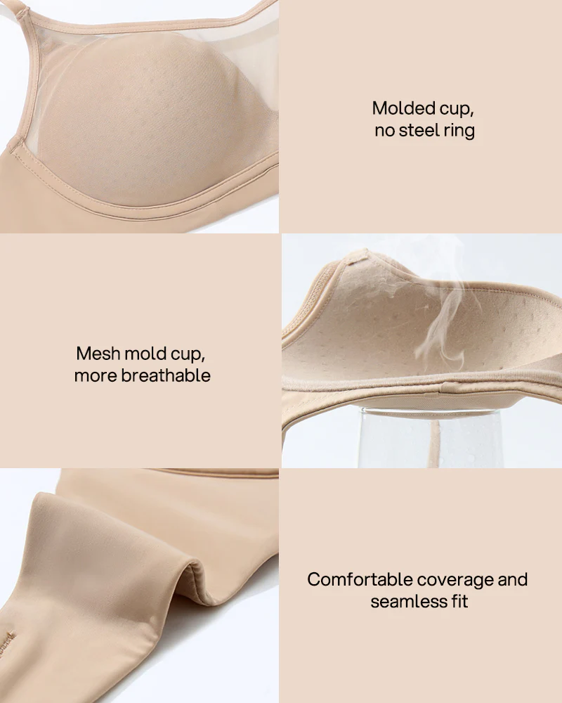 Comfort Full-Coverage Wireless Bra - Image 12