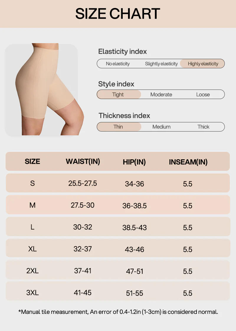 Cooling High-Waist Sculpting Shapewear Shorts - Image 15