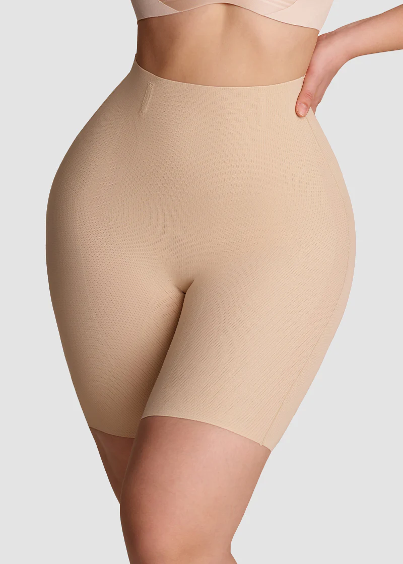 Cooling High-Waist Sculpting Shapewear Shorts - Image 2