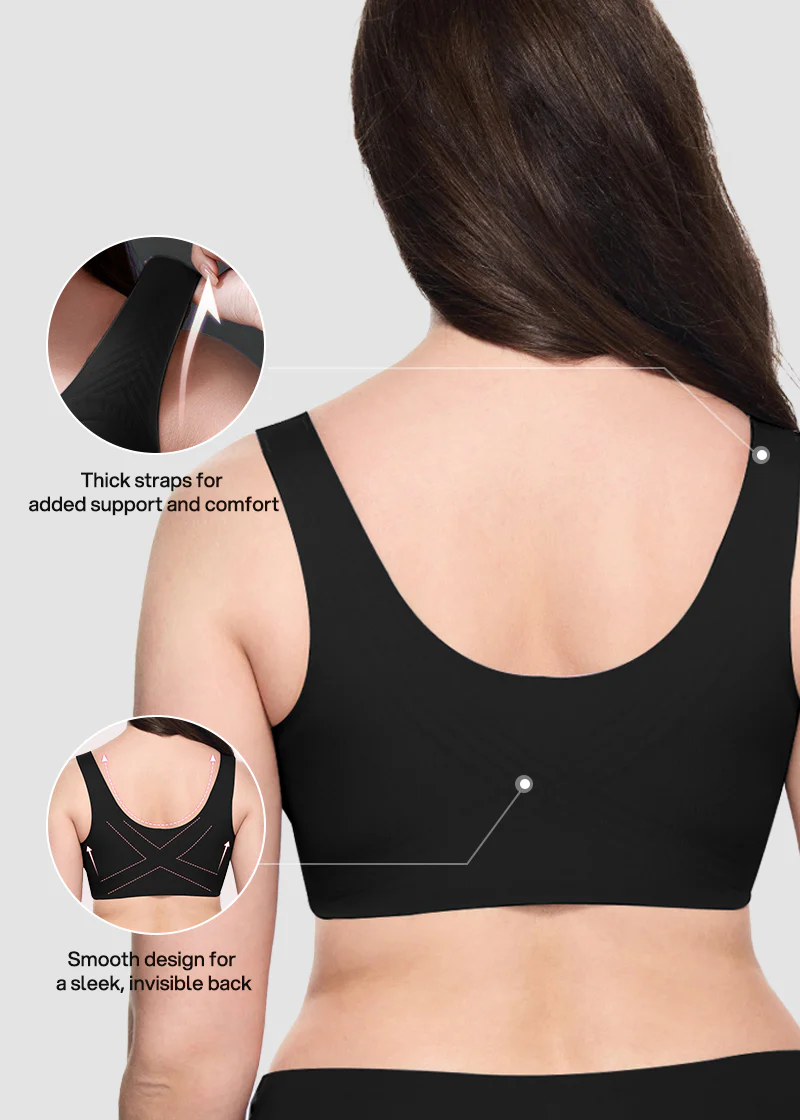 Lifting Wire-Free Antibacterial Jelly Bra - Image 4