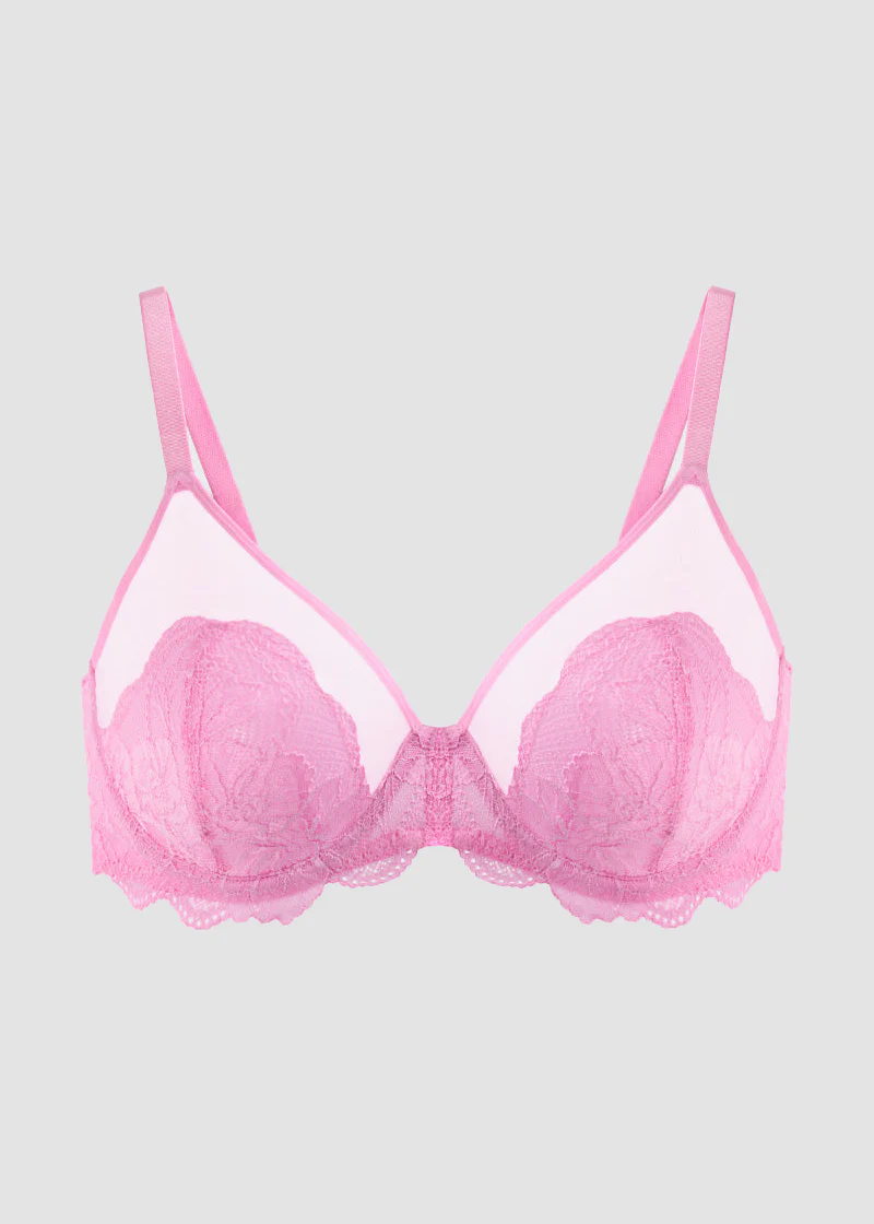 Full Coverage Lace Minimizer Bra - Image 10
