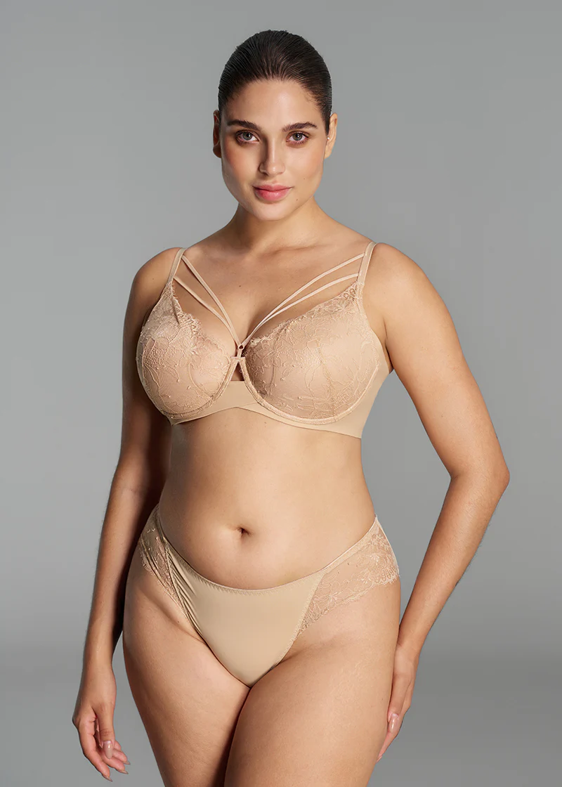 Memory Steel Lace Petal Cup Bra - Image 3