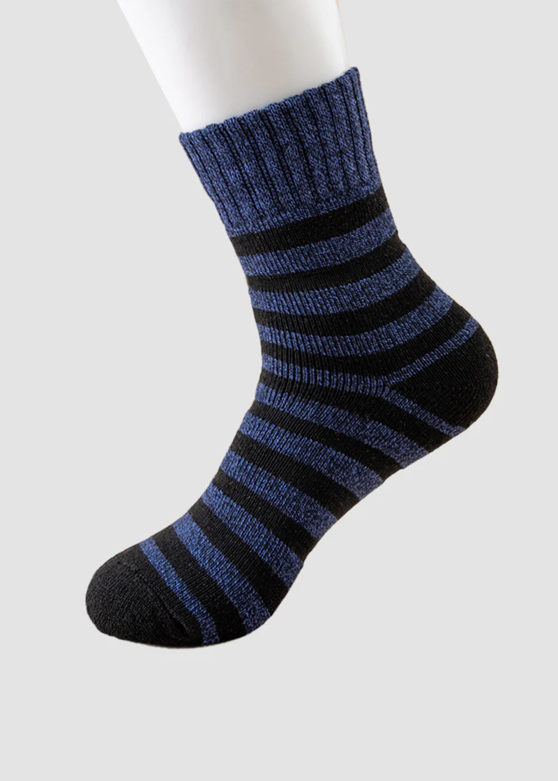 Men's Thermal Terry Loop Socks - 5 Pairs - Image 13
