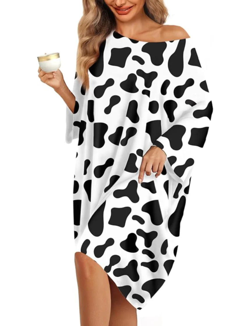 Plus Size Ultra-Soft Oversized Shirt Sleepwear with Pockets - Image 12