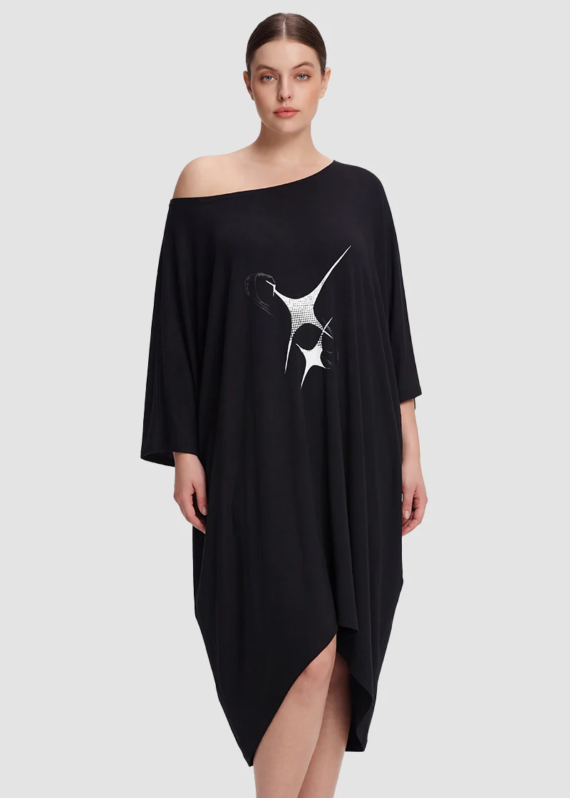 Plus Size Ultra-Soft Oversized Shirt Sleepwear with Pockets - Image 5
