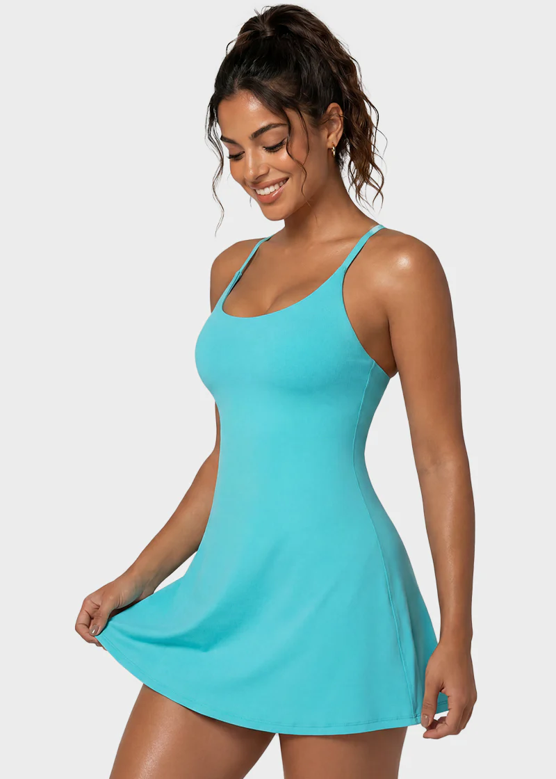 Plush Backless Active Dress – Easy Peezy - Image 13