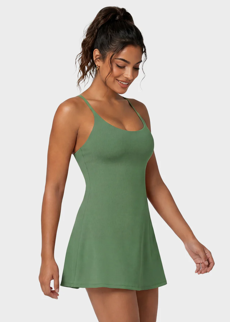 Plush Backless Active Dress – Easy Peezy - Image 17