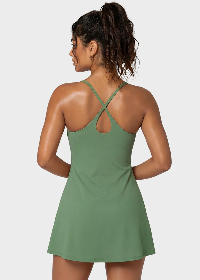 Plush Backless Active Dress – Easy Peezy - Image 18