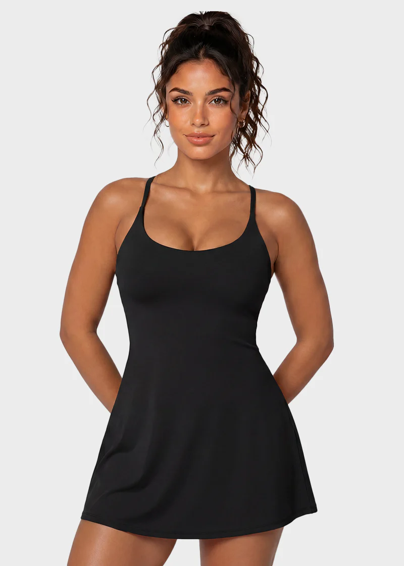 Plush Backless Active Dress – Easy Peezy - Image 20
