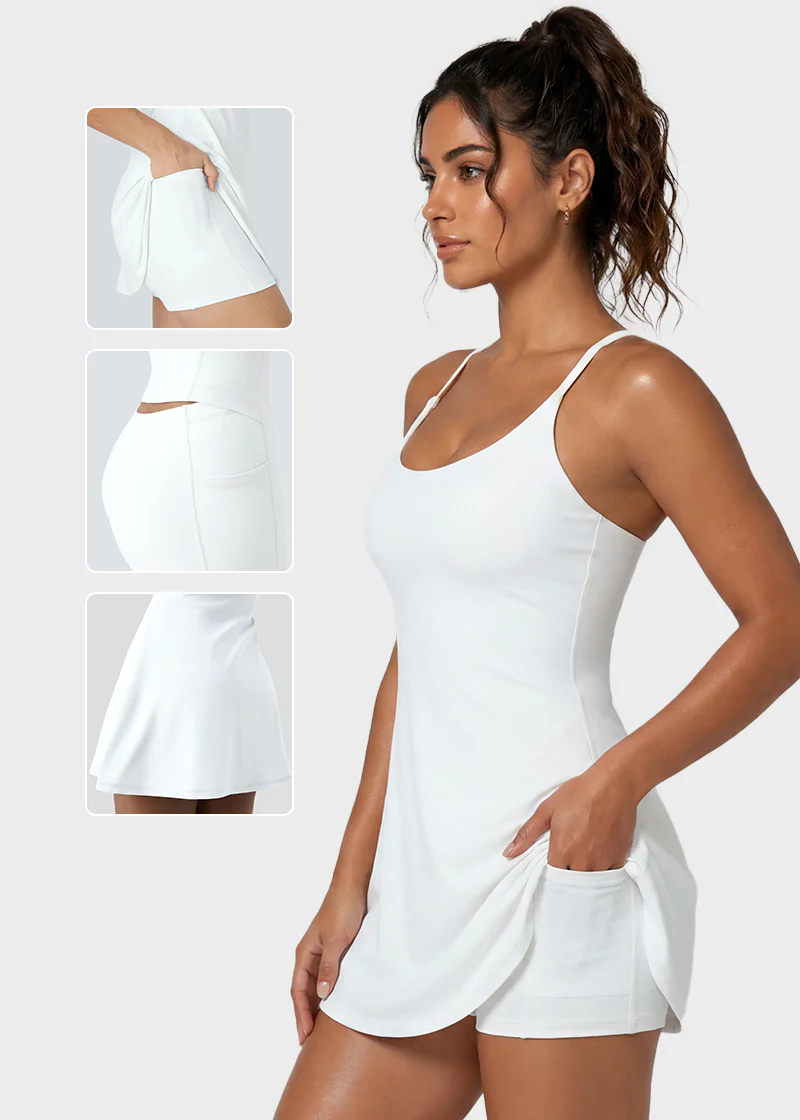 Plush Backless Active Dress – Easy Peezy - Image 27