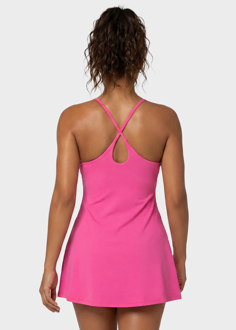 Plush Backless Active Dress – Easy Peezy - Image 3