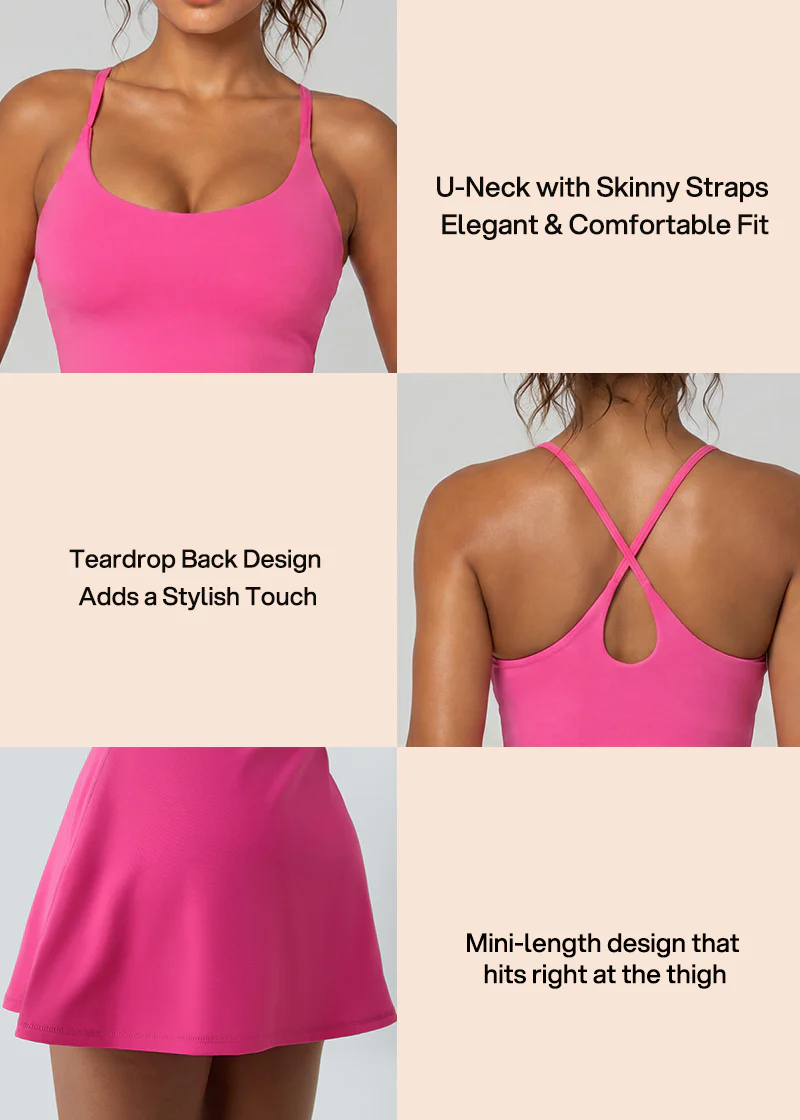 Plush Backless Active Dress – Easy Peezy - Image 6