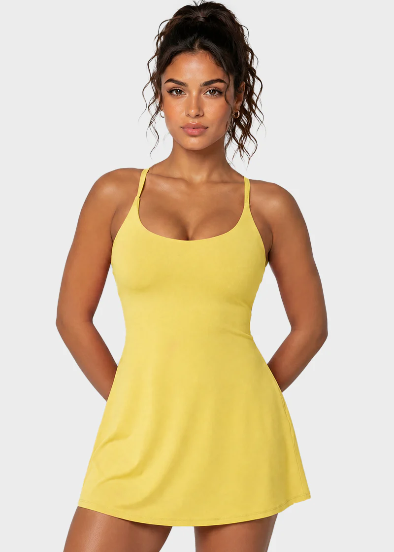 Plush Backless Active Dress – Easy Peezy - Image 8