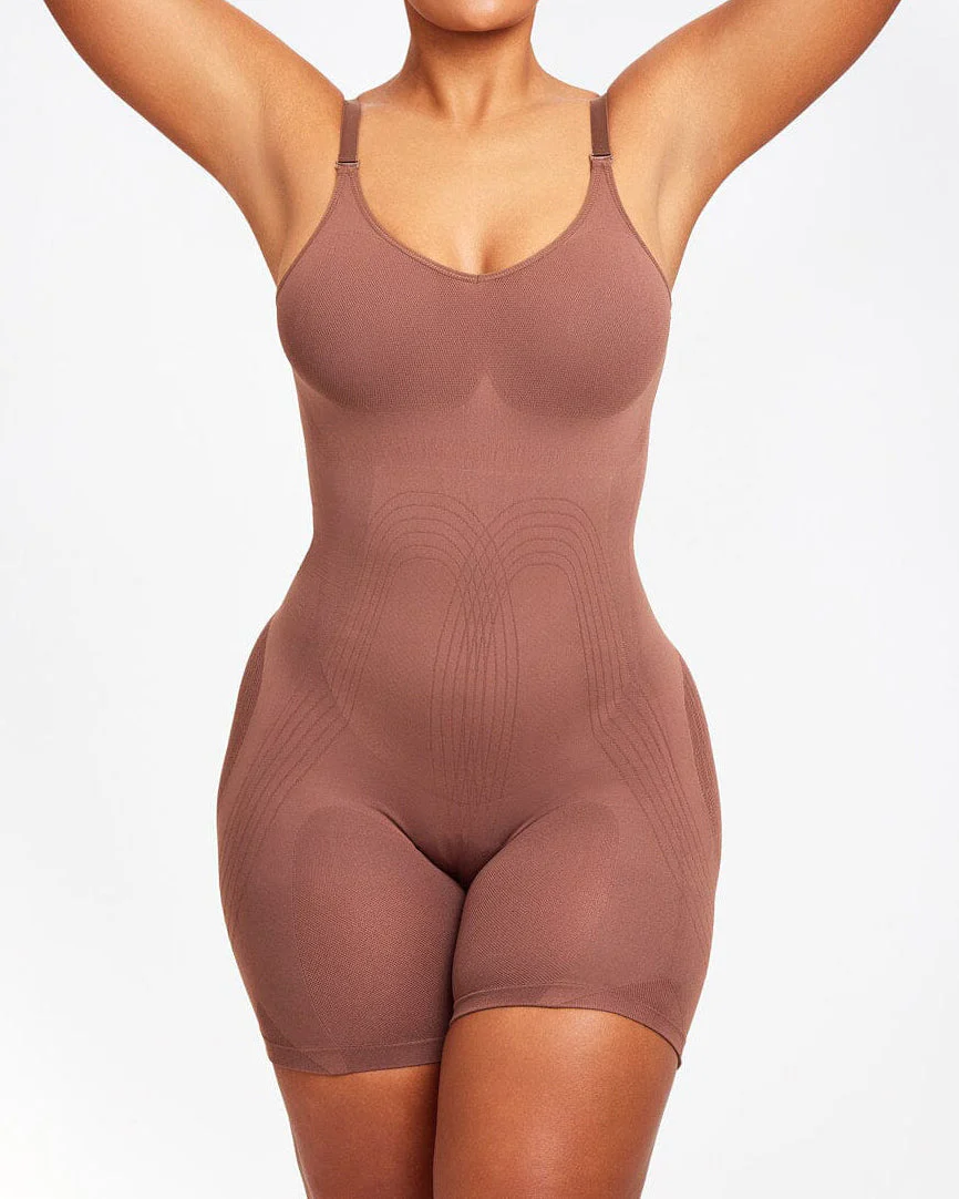 Low Back Comfort Mid-thigh Full Bodysuit - Image 5
