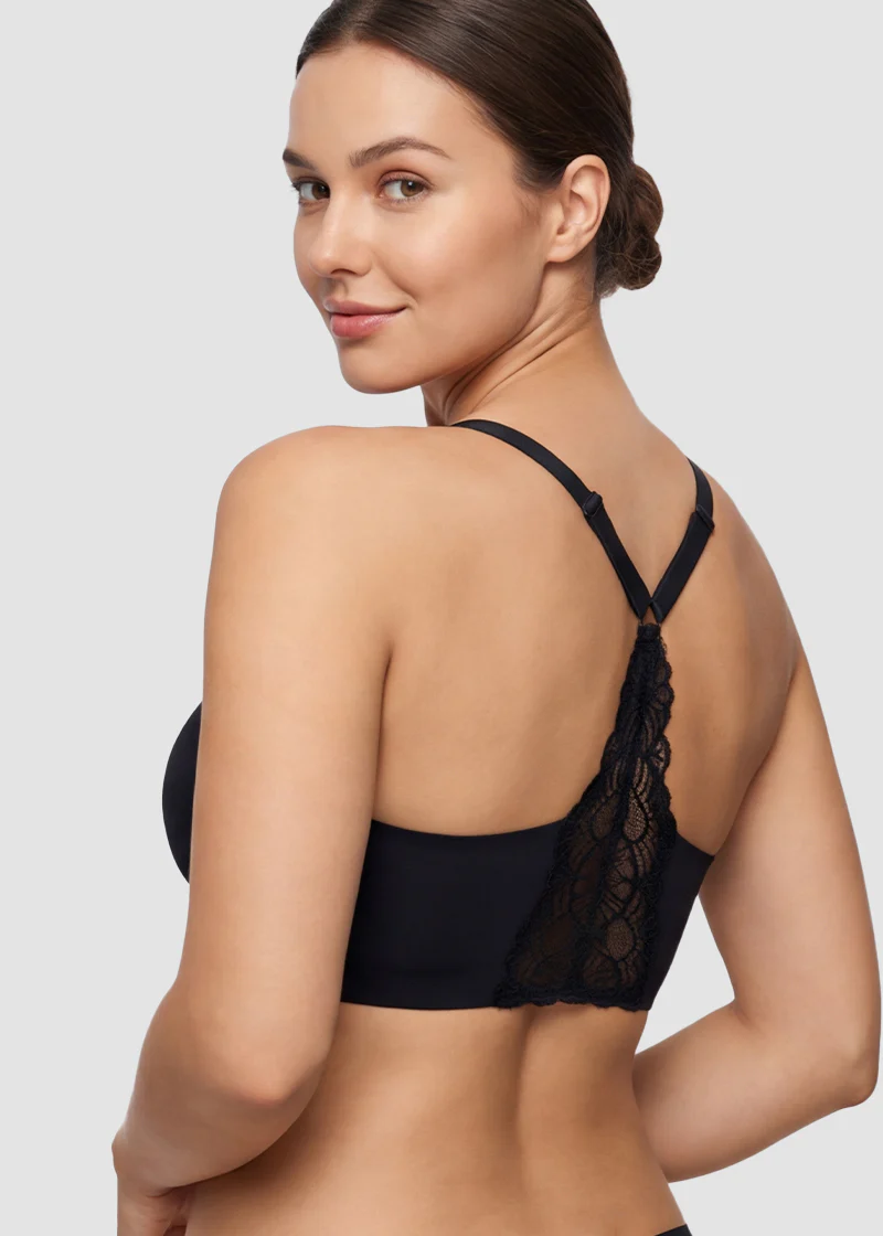 Seamless Backless Lace Bralette - Image 10
