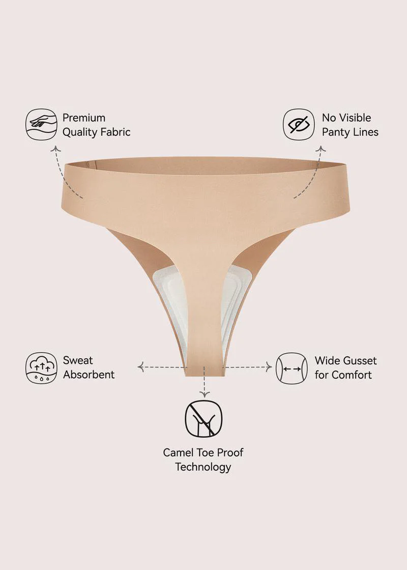 Seamless Camel Toe Cover Thongs (5 PACK) - Image 4