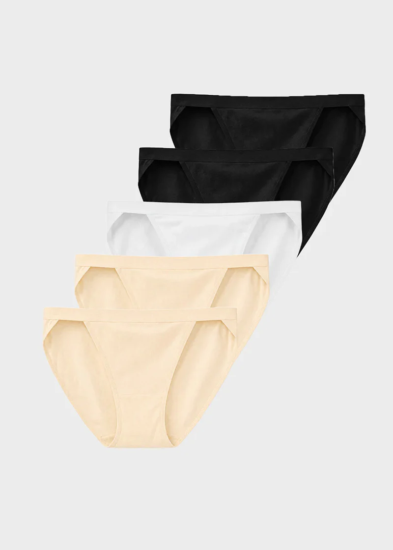 Seamless High-Cut Peach Lift Panty(5 pack)