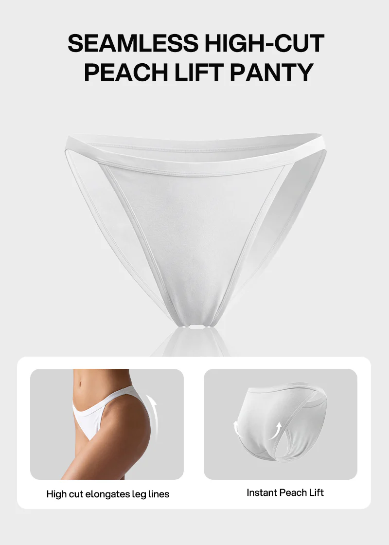 Seamless High-Cut Peach Lift Panty(5 pack) - Image 17