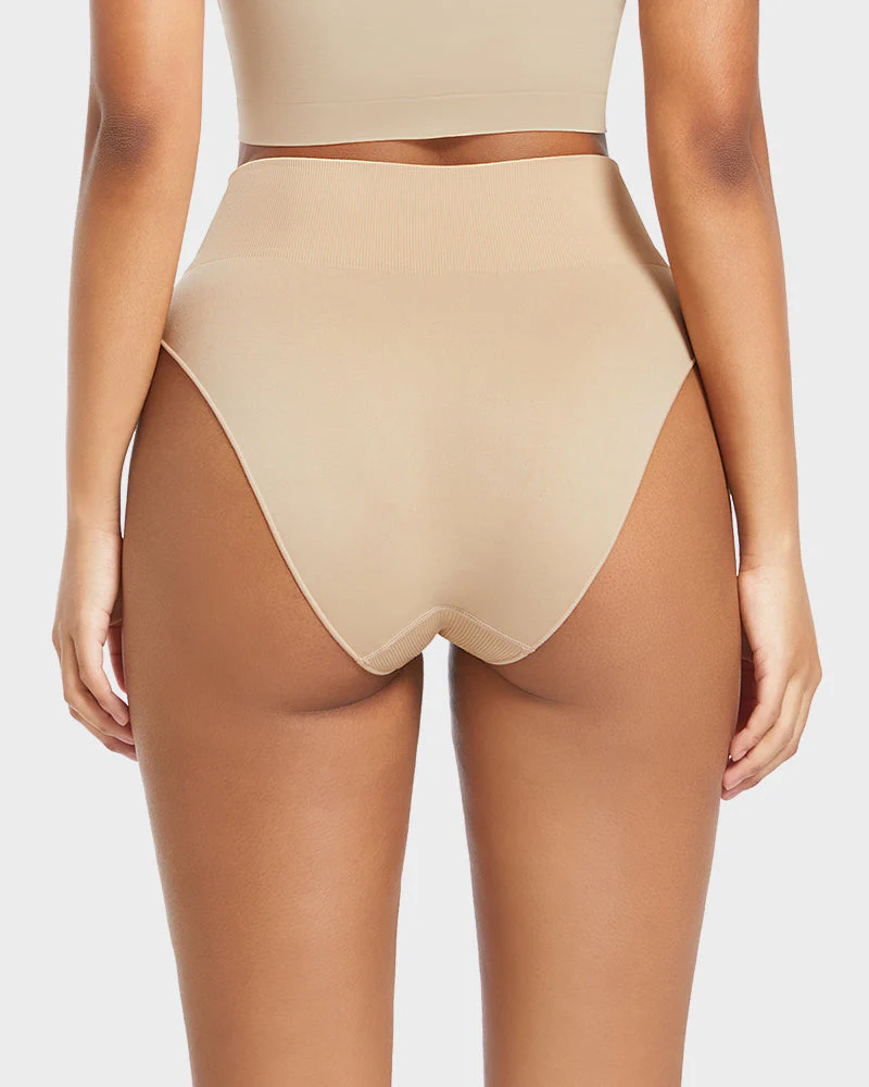 Seamless High Waist Tummy Control Brief Panty (3 Pack) - Image 3