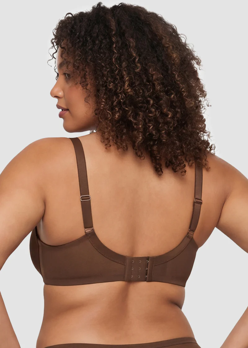 Seamless Mesh Unlined Underwire Bra - Image 3