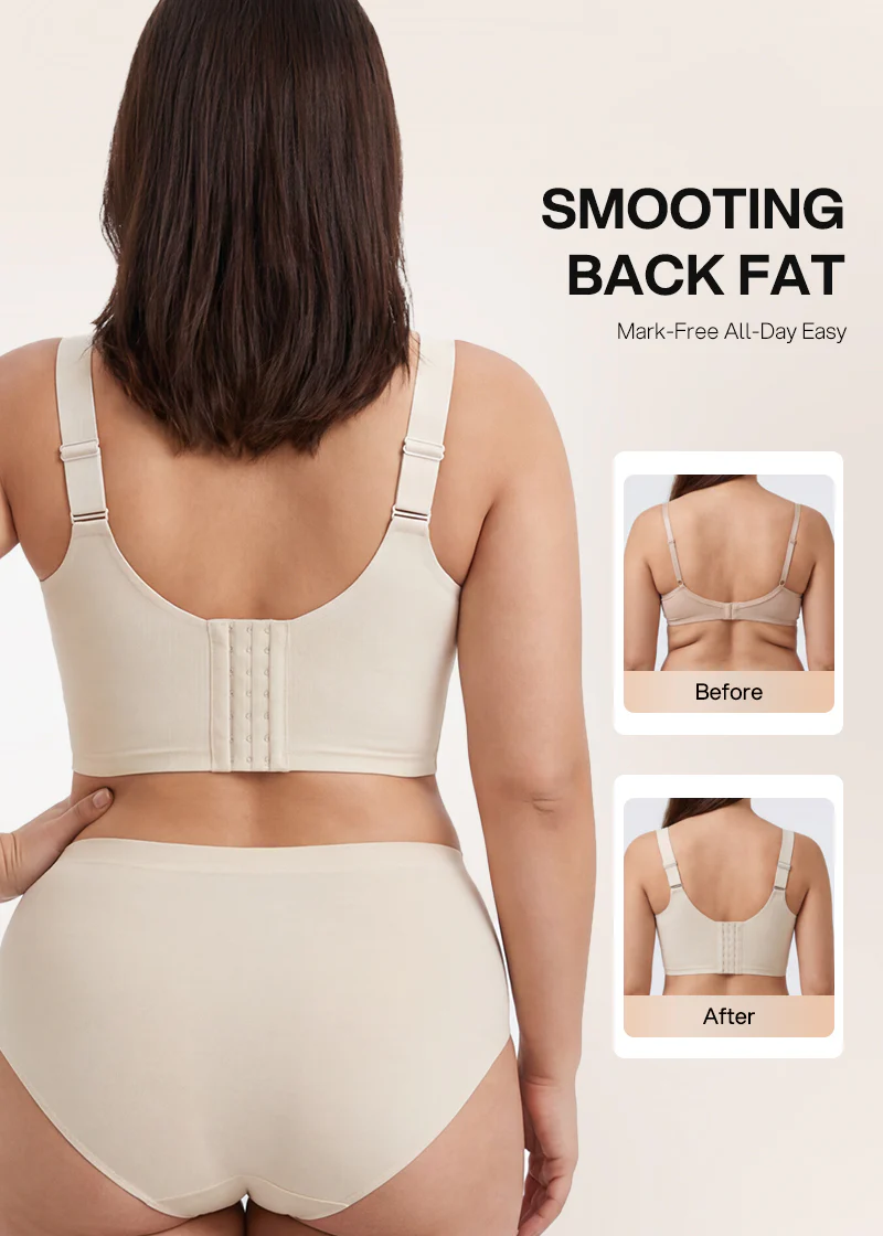Seamless Wireless Support Bra - Image 12