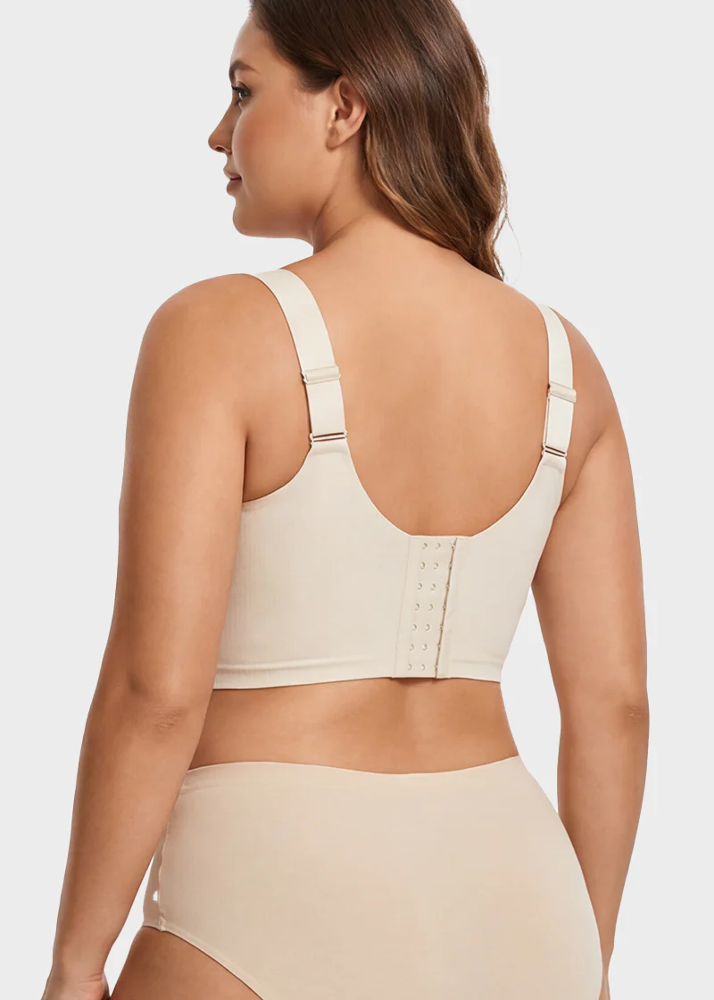 Seamless Wireless Support Bra - Image 9