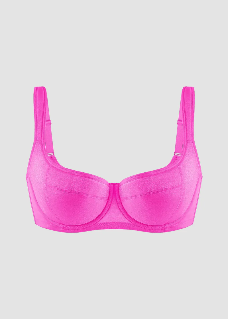Shimmer Lightly Padded Balconette Bra - Image 12