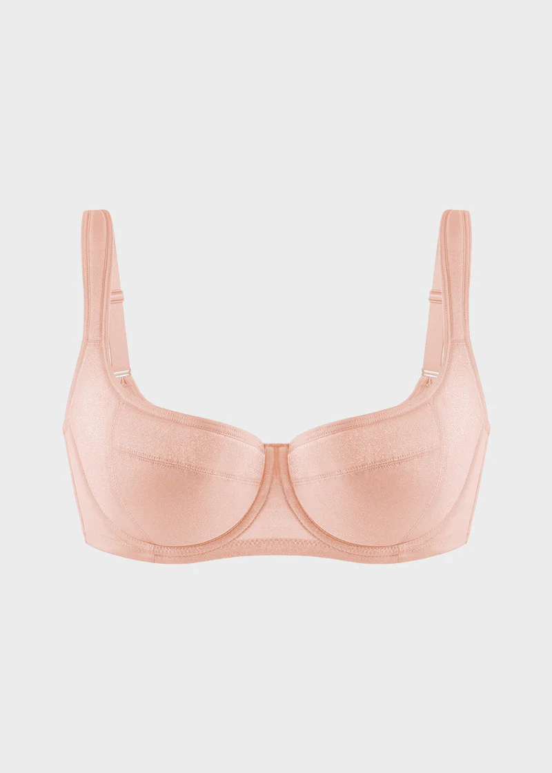 Shimmer Lightly Padded Balconette Bra - Image 13