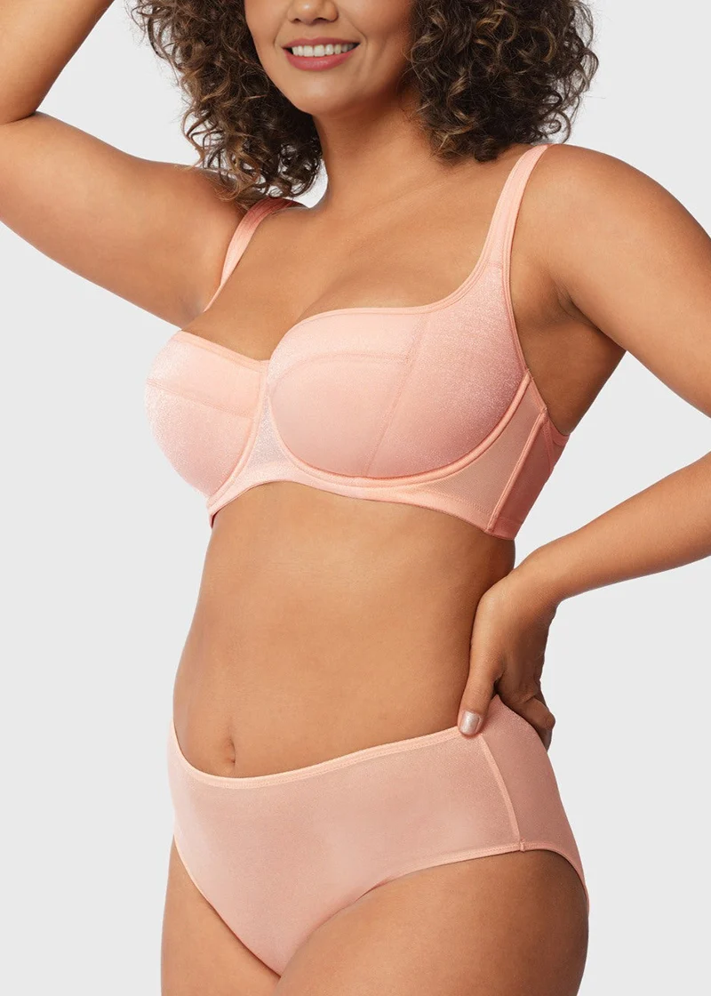 Shimmer Lightly Padded Balconette Bra - Image 8