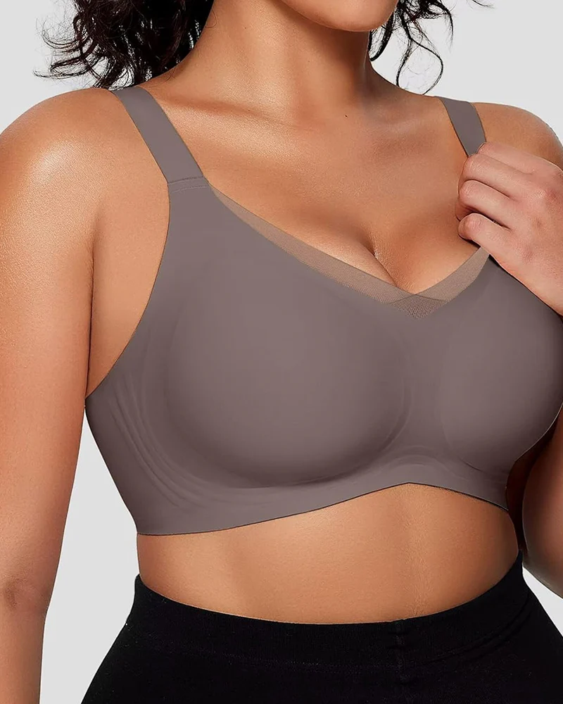 Smoothing Full Coverage Mesh Wireless Bra - Image 16