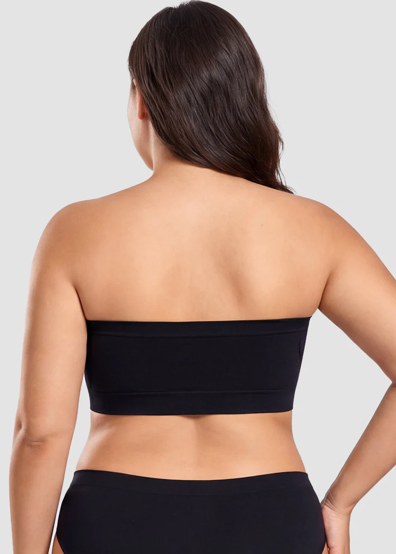 Stay‑Put Wireless Seamless Bandeau Bra - Image 16
