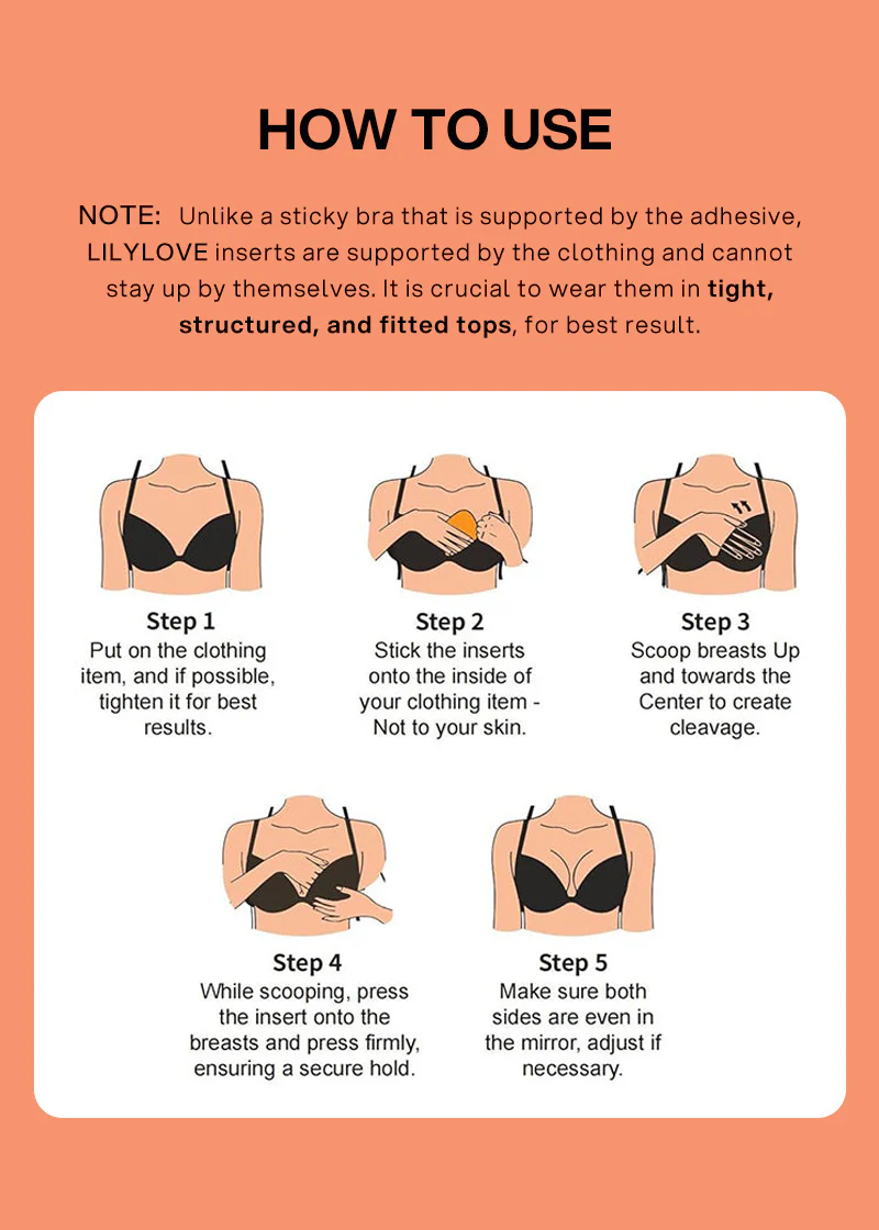 Instant Boost Breast Lift Sticky Insert Pads - Image 11