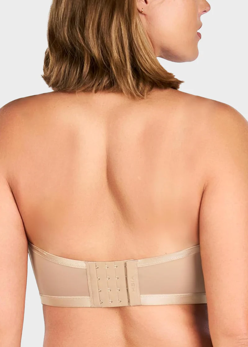 Strapless Mesh Balconette Underwire Bra - Image 12