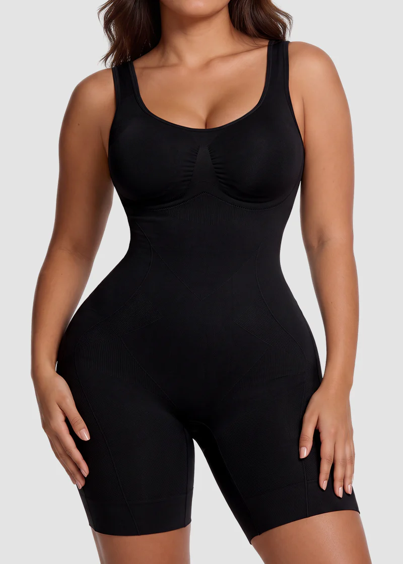 Tummy Control Butt Lifter Faja Bodysuit – Back Support Shapewear - Image 2