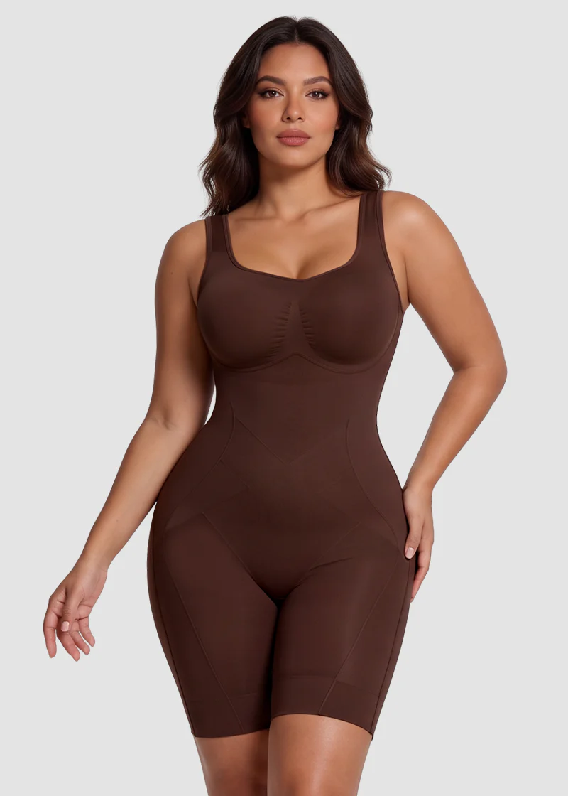 Tummy Control Butt Lifter Faja Bodysuit – Back Support Shapewear - Image 5