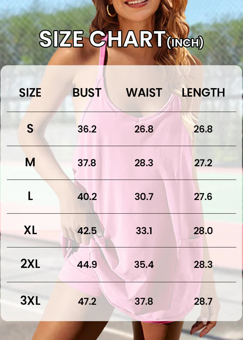LilyLove® Casual Sleeveless Mini Dress With Built-In Shorts - Image 42