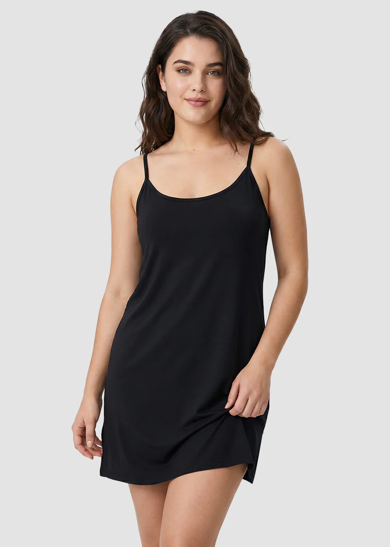 Women's Supersoft Sleep Slip Dress with Stretch Comfort - Image 9