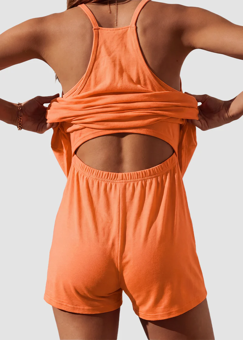 Women's V Neck Tennis Dress with Built-in Shorts & Pockets - Image 15