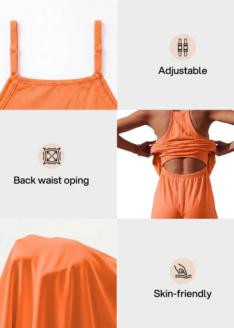 Women's V Neck Tennis Dress with Built-in Shorts & Pockets - Image 21