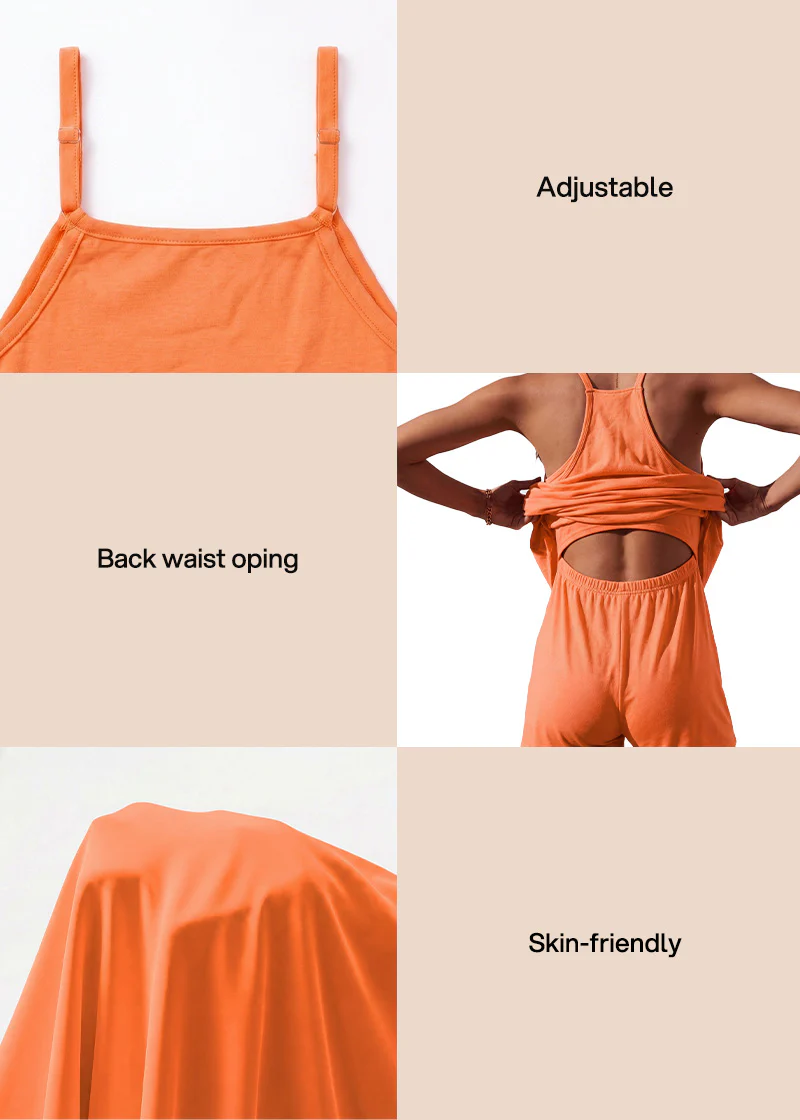 Women's V Neck Tennis Dress with Built-in Shorts & Pockets - Image 22