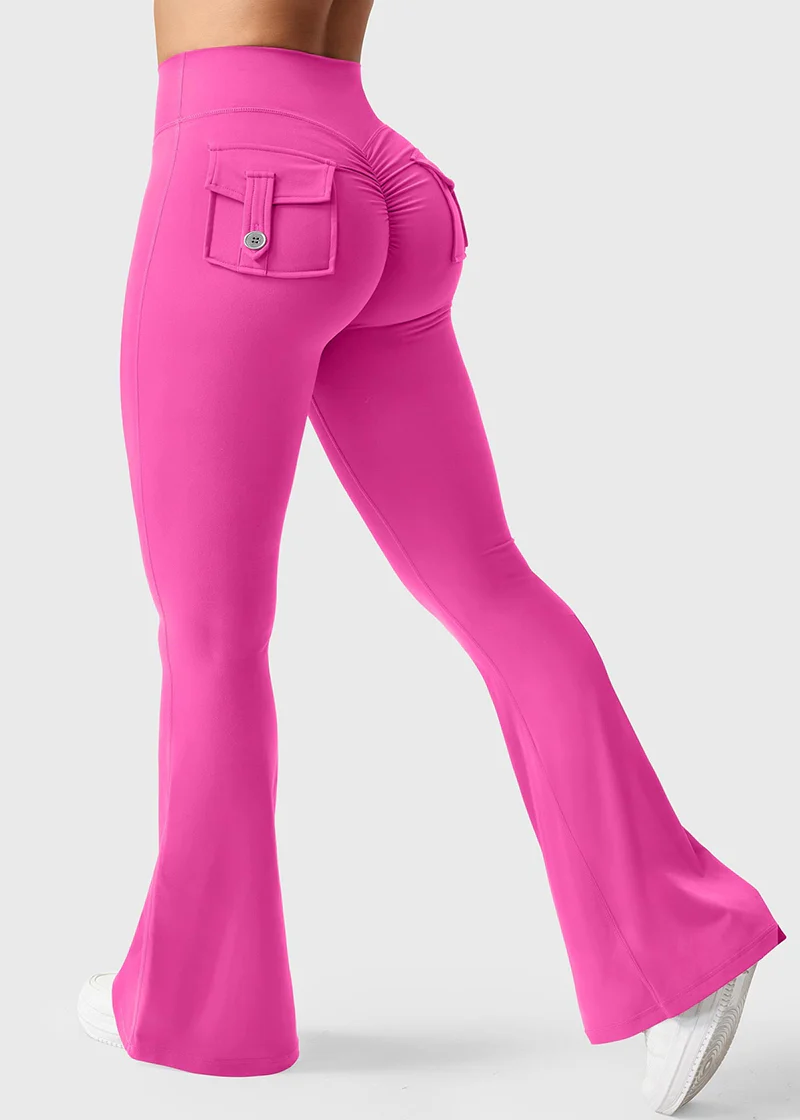 Y2K High-Waisted Cargo Leggings with Butt-Lifting Fit & Pockets - Image 10