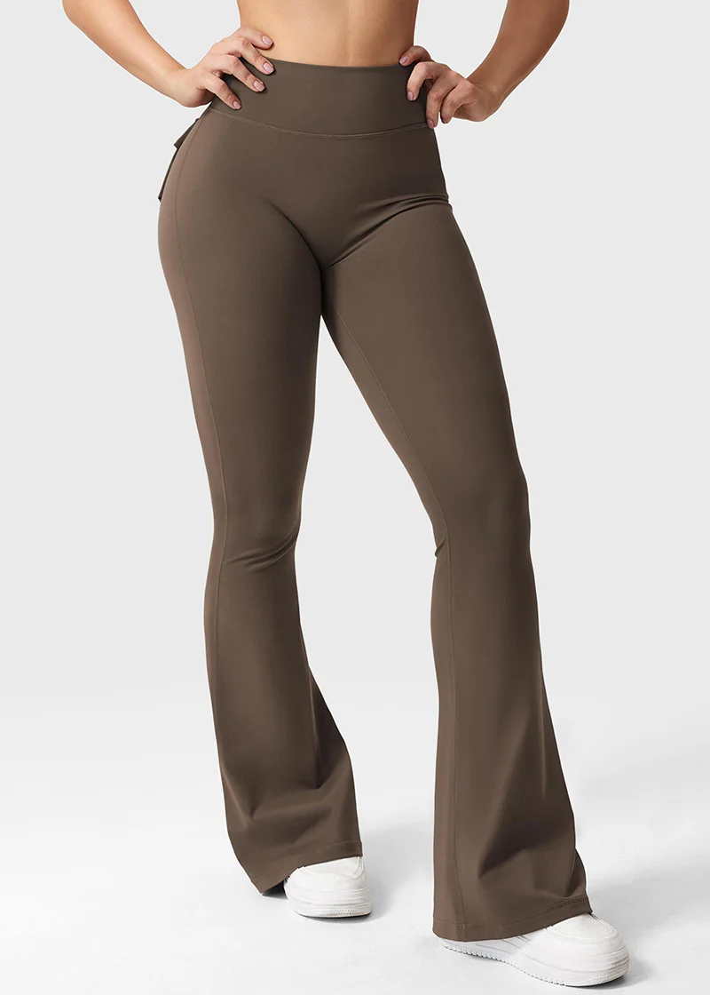 Y2K High-Waisted Cargo Leggings with Butt-Lifting Fit & Pockets - Image 5
